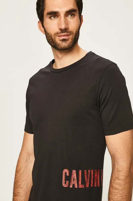 čierna Calvin Klein Performance - Pánske tričko Pánsky