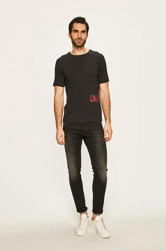 Calvin Klein Performance - T-shirt fekete