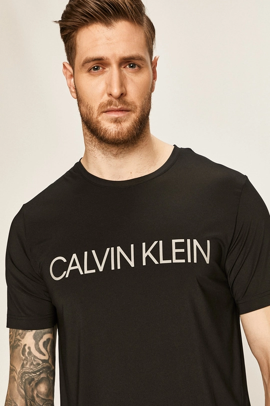 čierna Calvin Klein Performance - Pánske tričko Pánsky