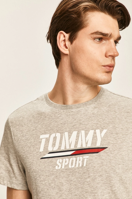 szürke Tommy Sport - T-shirt