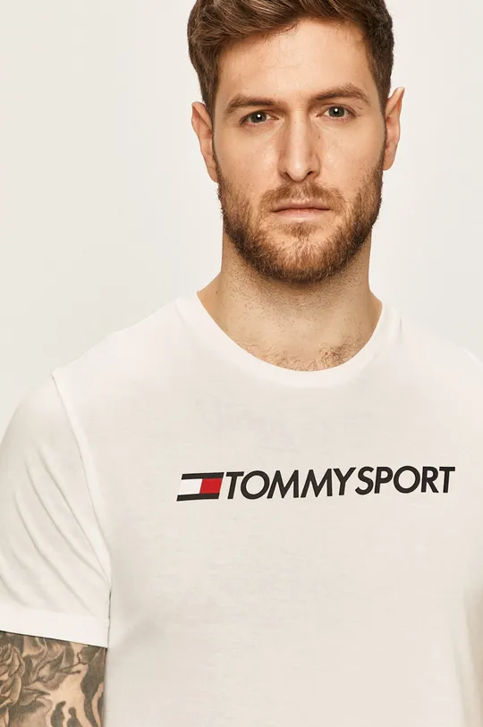 Tommy Sport - T-shirt Męski