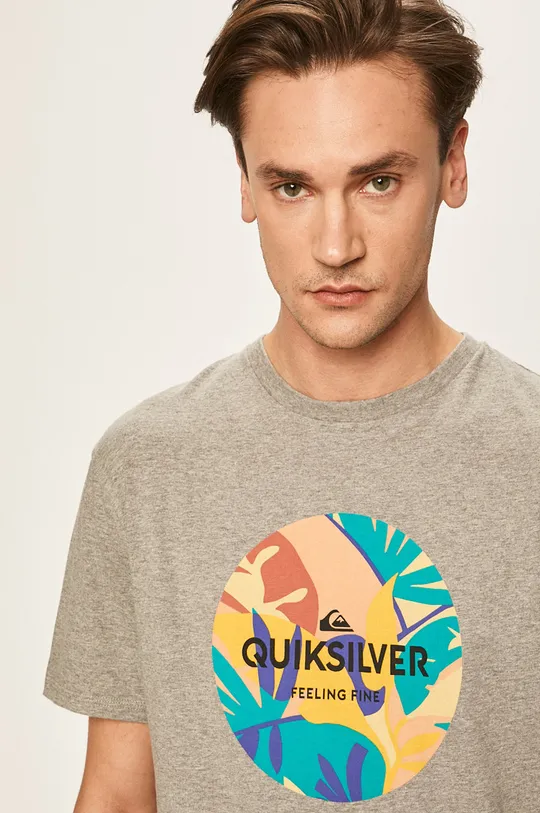 sivá Quiksilver - Pánske tričko