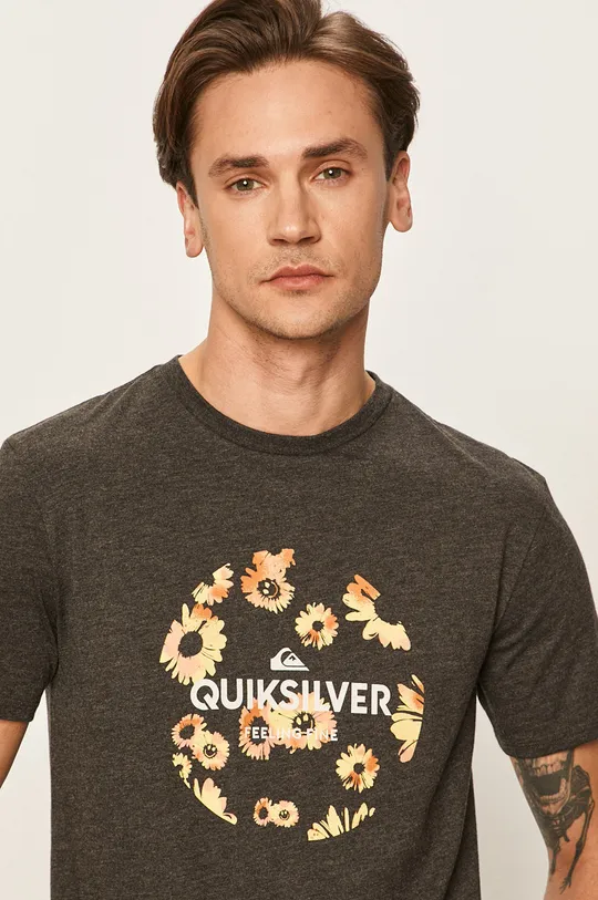 szürke Quiksilver - T-shirt Férfi