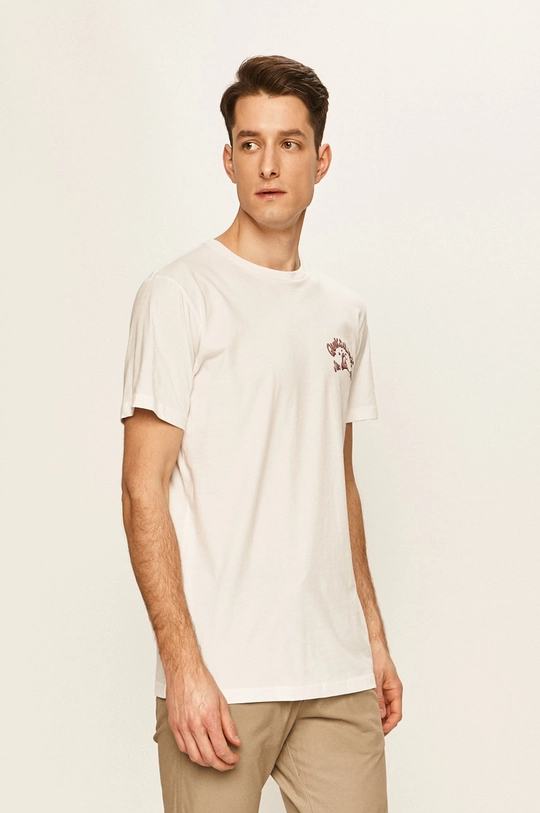 biały Quiksilver - T-shirt Męski