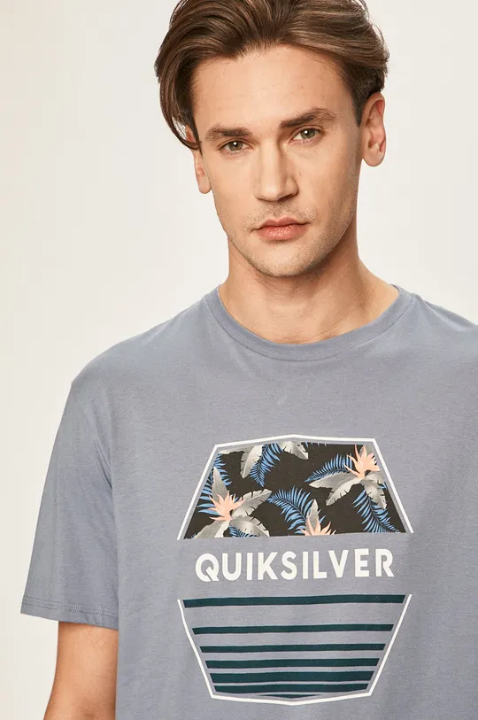 modrá Quiksilver - Pánske tričko