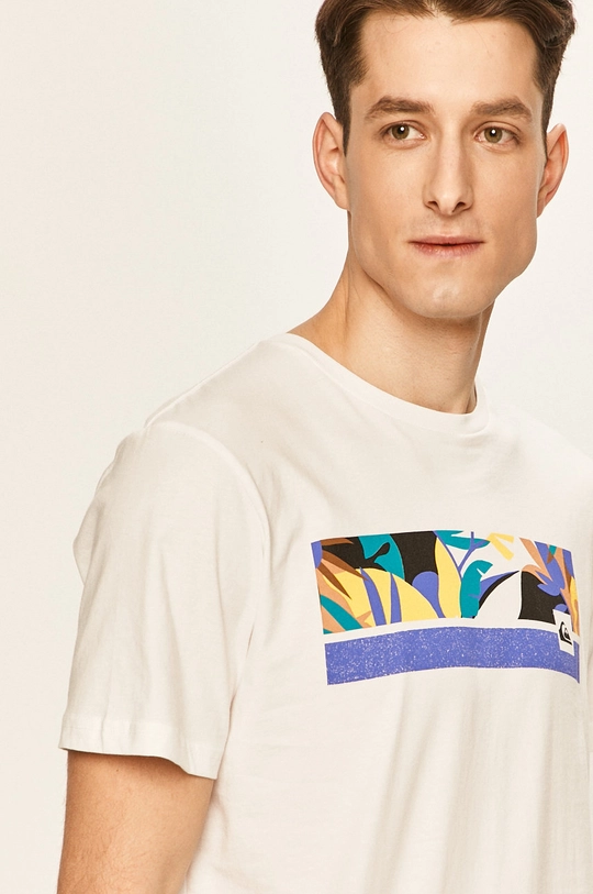 fehér Quiksilver - T-shirt