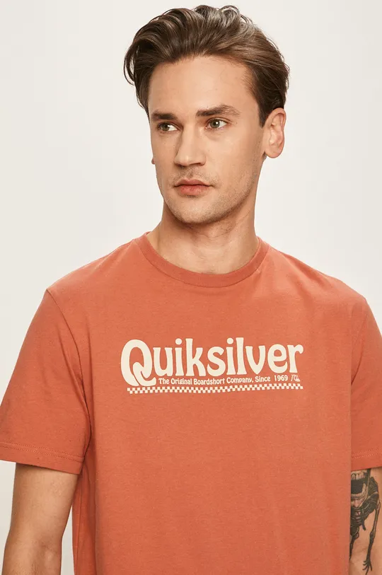 pomarańczowy Quiksilver - T-shirt