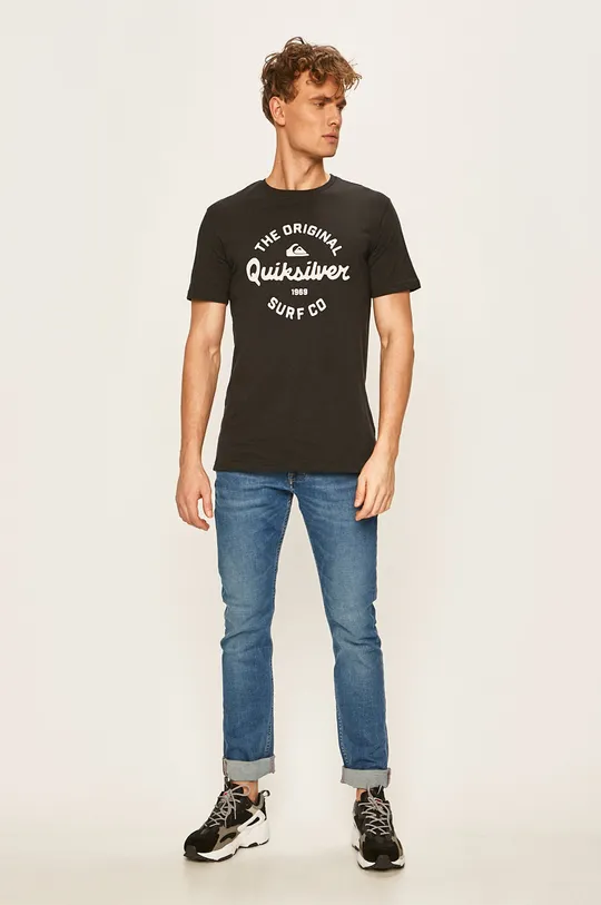 Quiksilver - T-shirt czarny