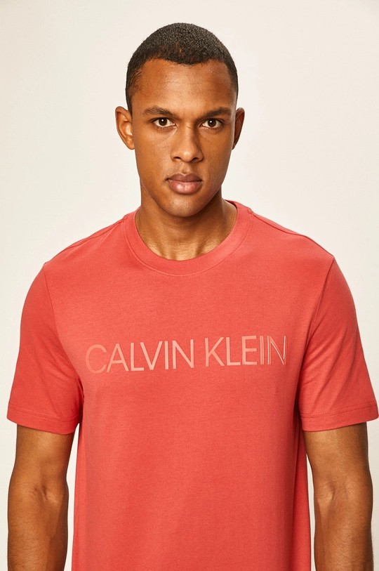 czerwony Calvin Klein - T-shirt K10K105166