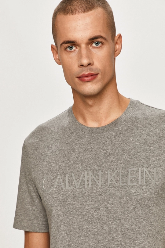 szary Calvin Klein - T-shirt K10K105166