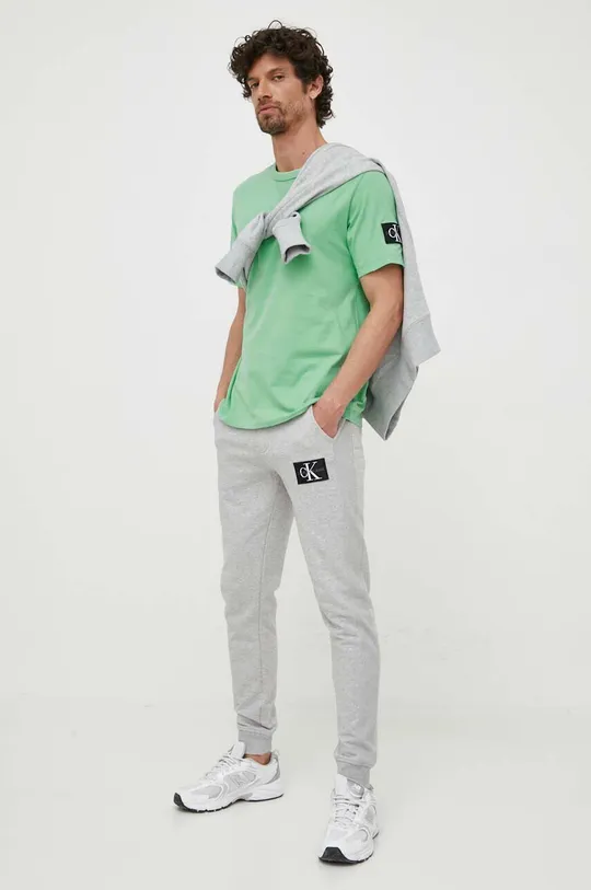 Calvin Klein Jeans kratka majica zelena