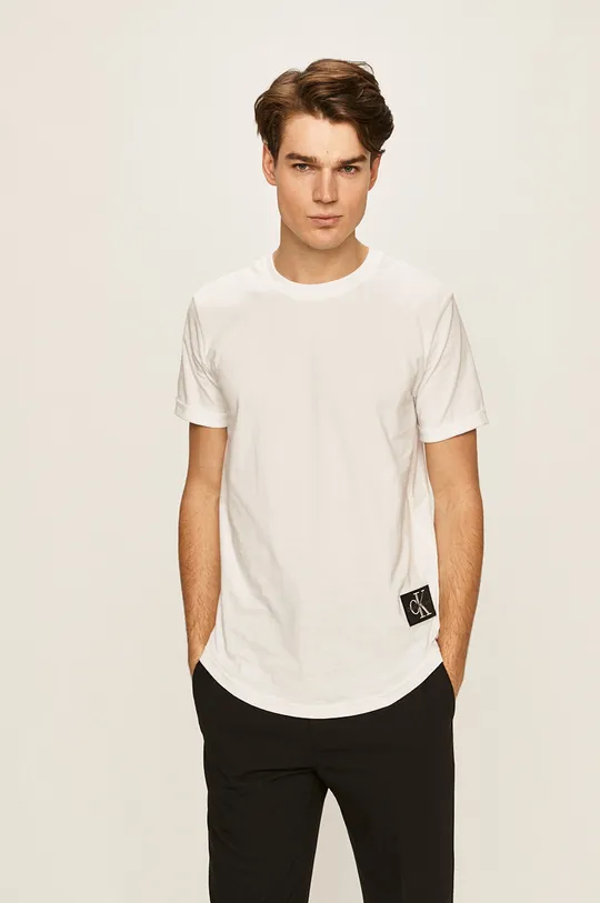 Calvin Klein Jeans - Pánske tričko biela