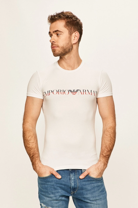 fehér Emporio Armani - T-shirt