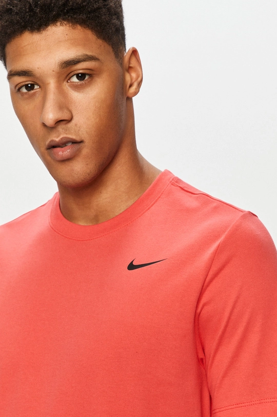 różowy Nike - T-shirt