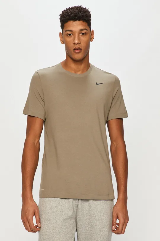 zöld Nike - T-shirt Férfi