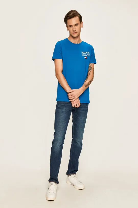 Tommy Hilfiger - Pánske tričko modrá