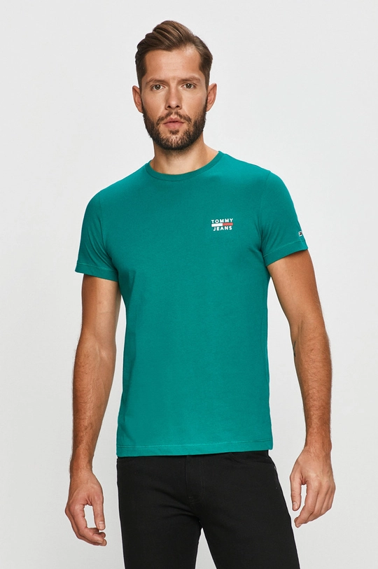 zöld Tommy Jeans - T-shirt Férfi