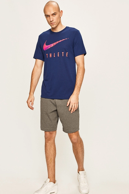 Nike - T-shirt sötétkék