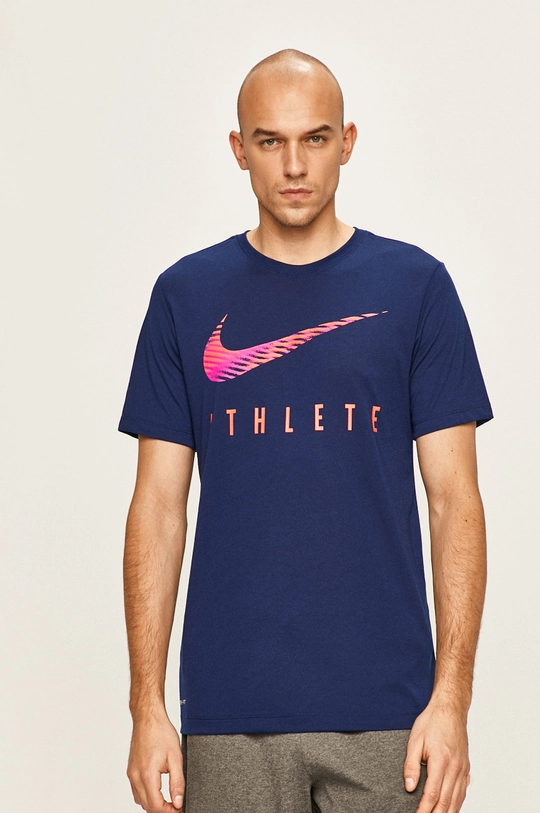 sötétkék Nike - T-shirt