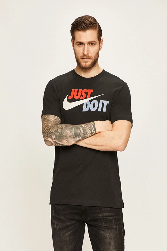 čierna Nike Sportswear - Pánske tričko Pánsky