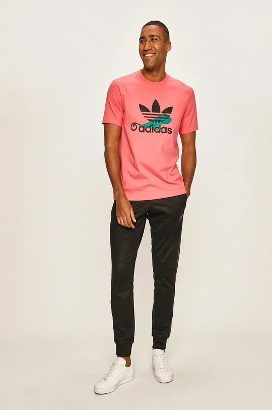 adidas Originals - T-shirt FM3695 rózsaszín
