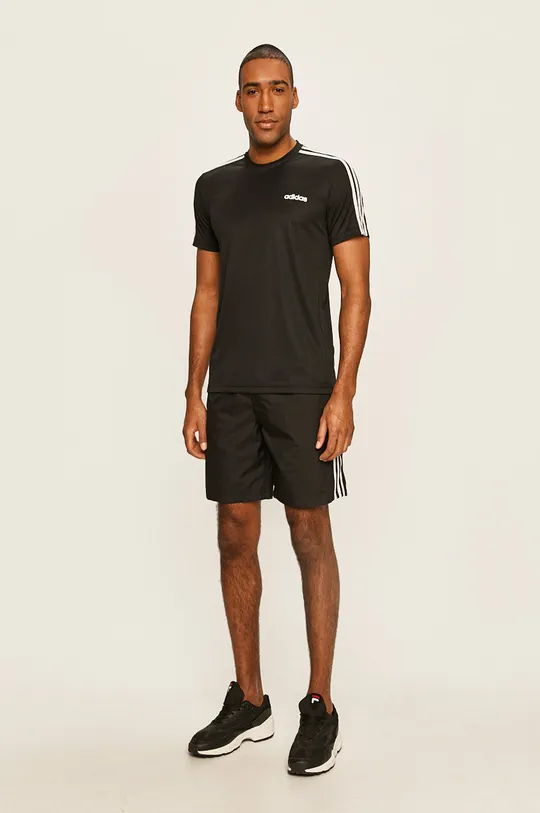 adidas - T-shirt FL0349 czarny