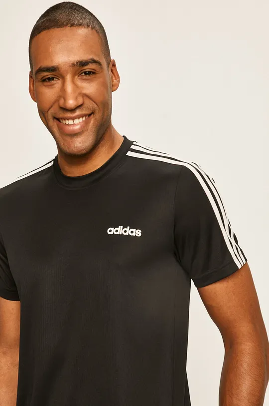 czarny adidas - T-shirt FL0349