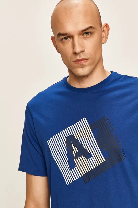 kék Armani Exchange - T-shirt