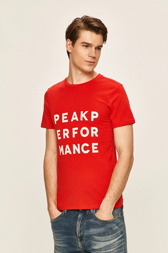 piros Peak Performance - T-shirt Férfi