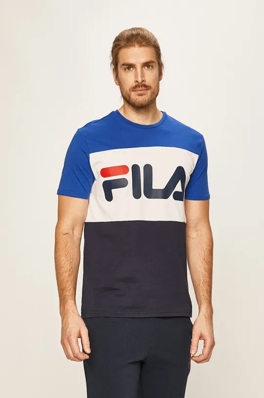 niebieski Fila - T-shirt Męski