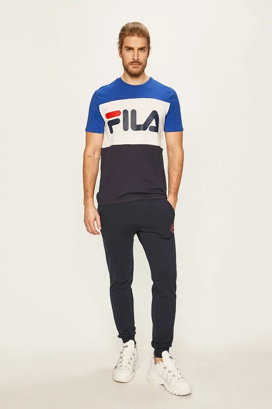 Fila - T-shirt niebieski