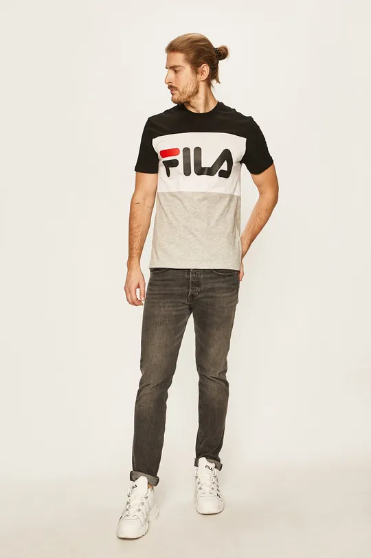 Fila - T-shirt czarny