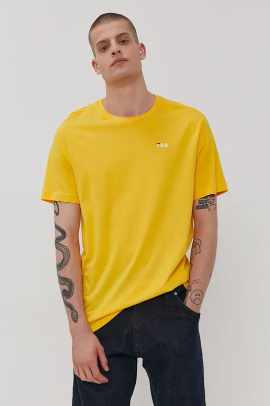 żółty Fila - T-shirt