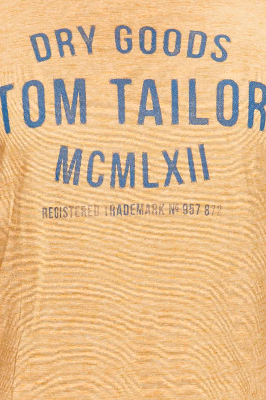 žltá Tom Tailor Denim - Pánske tričko