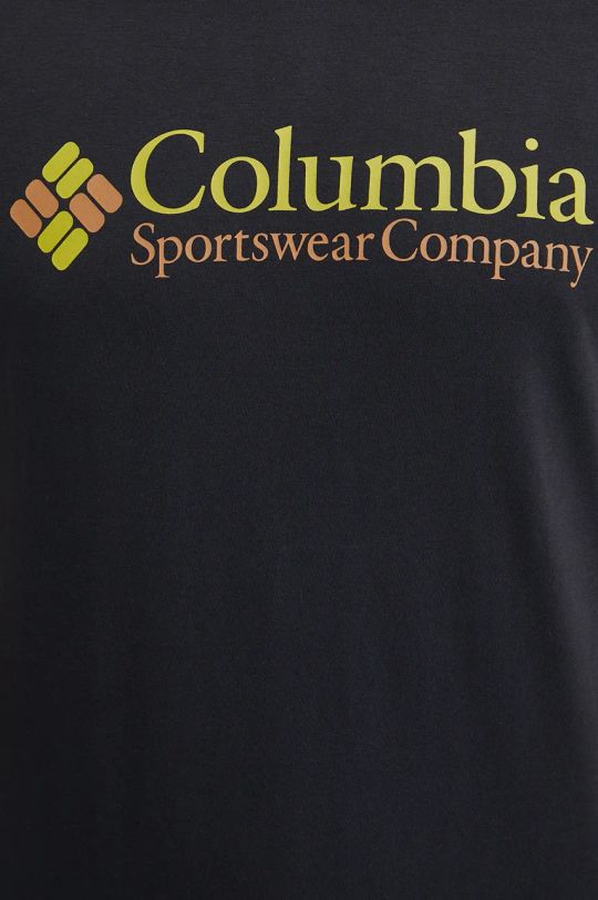 Μπλουζάκι Columbia CSC Basic Logo μαύρο 1680053.