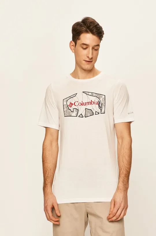 biela Columbia - Pánske tričko Pánsky