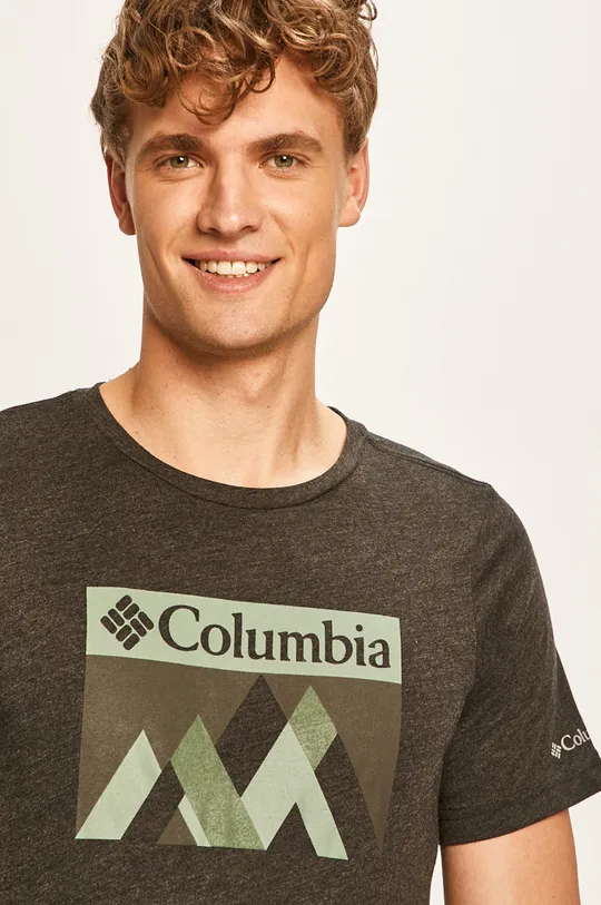 szary Columbia - T-shirt