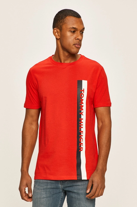 piros Tommy Hilfiger - T-shirt Férfi