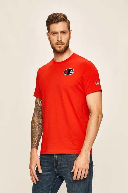 piros Champion - T-shirt 214195 Férfi