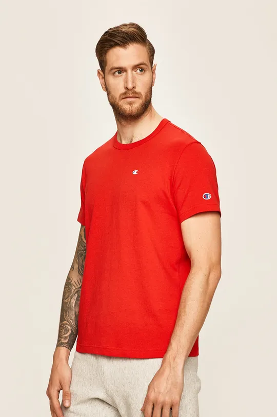 czerwony Champion T-shirt 214674 Męski