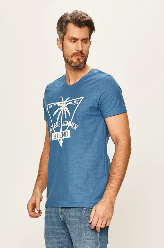 kék Blend - T-shirt Férfi
