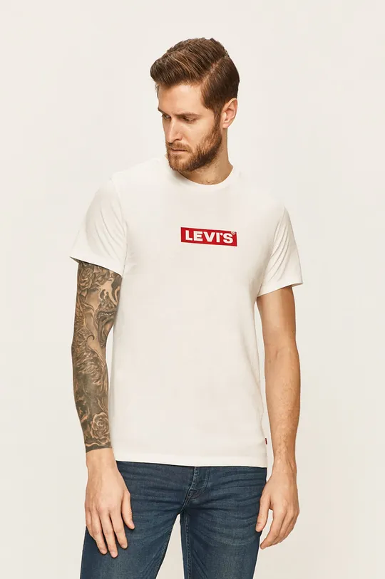biela Levi's - Pánske tričko Pánsky
