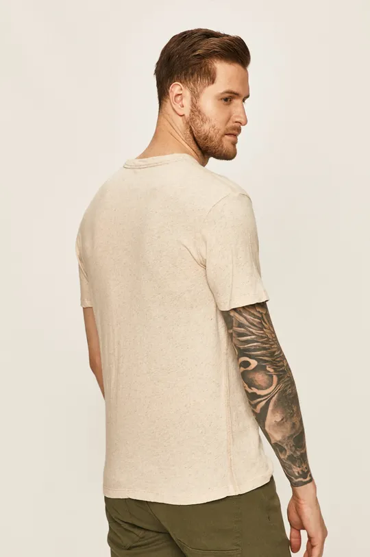 Jack & Jones - T-shirt  85% pamut, 15% len