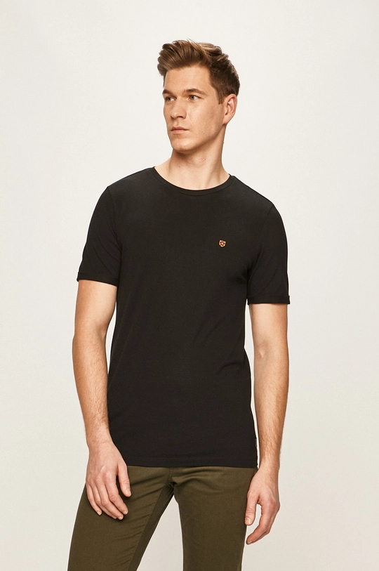 czarny Premium by Jack&Jones - T-shirt