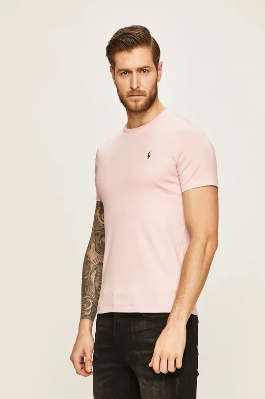 ružová Polo Ralph Lauren - Pánske tričko