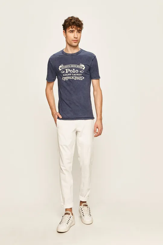 Polo Ralph Lauren - T-shirt 710795143002 granatowy