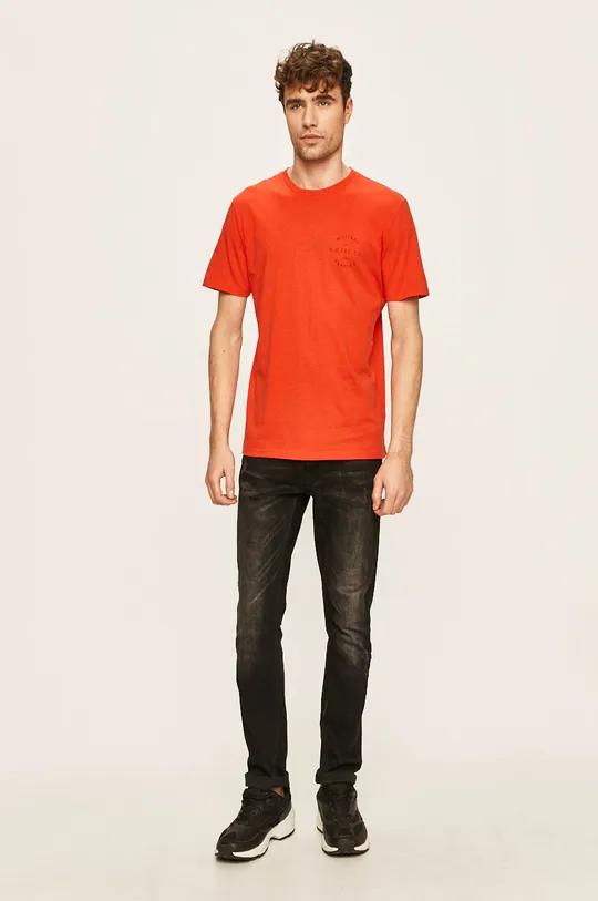 Lee - T-shirt piros