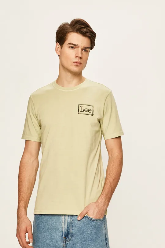 zöld Lee - T-shirt Férfi