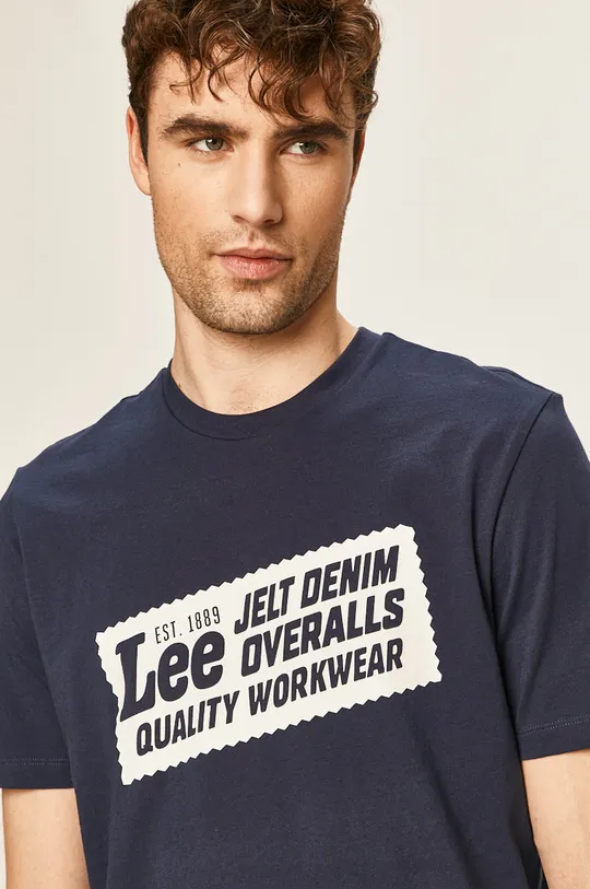 granatowy Lee - T-shirt