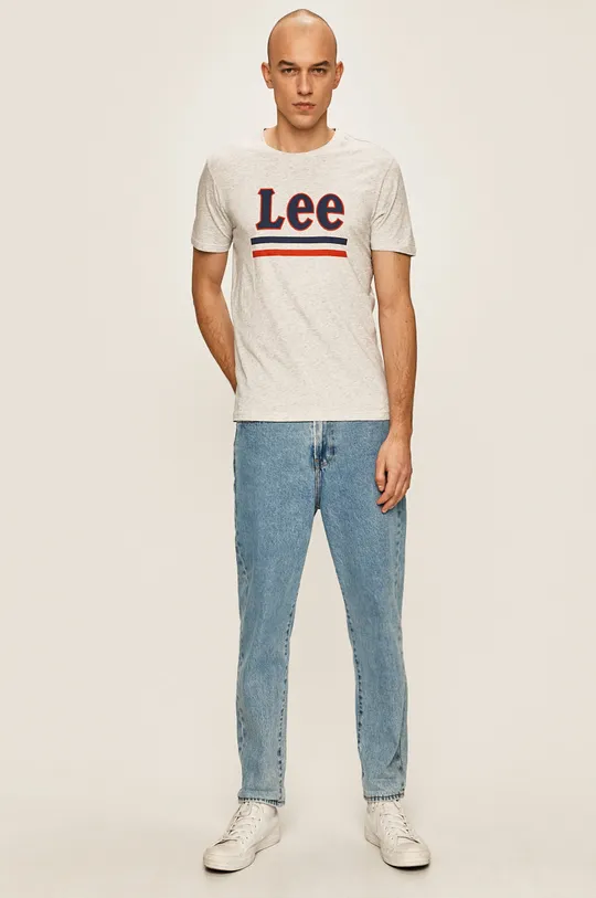 Lee - Pánske tričko sivá